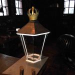 historische Straßenlaterne